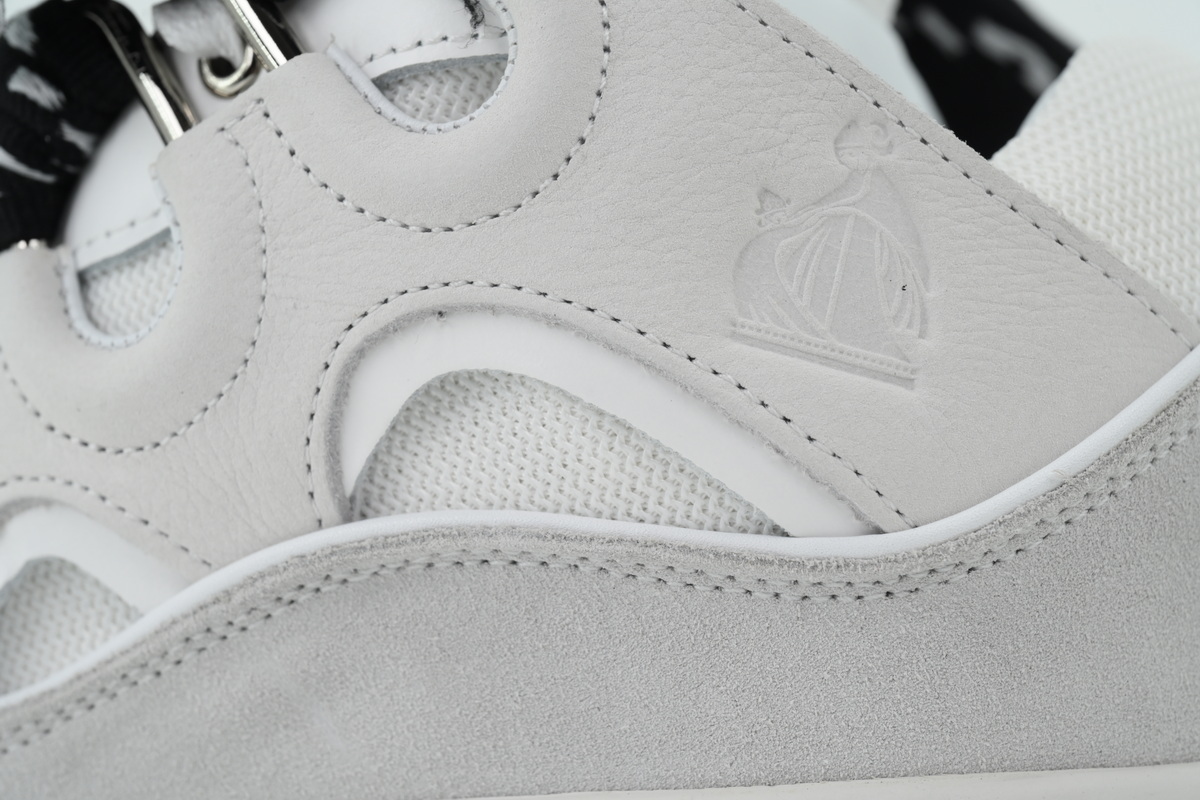 Lanvin Curb Sneakers -White