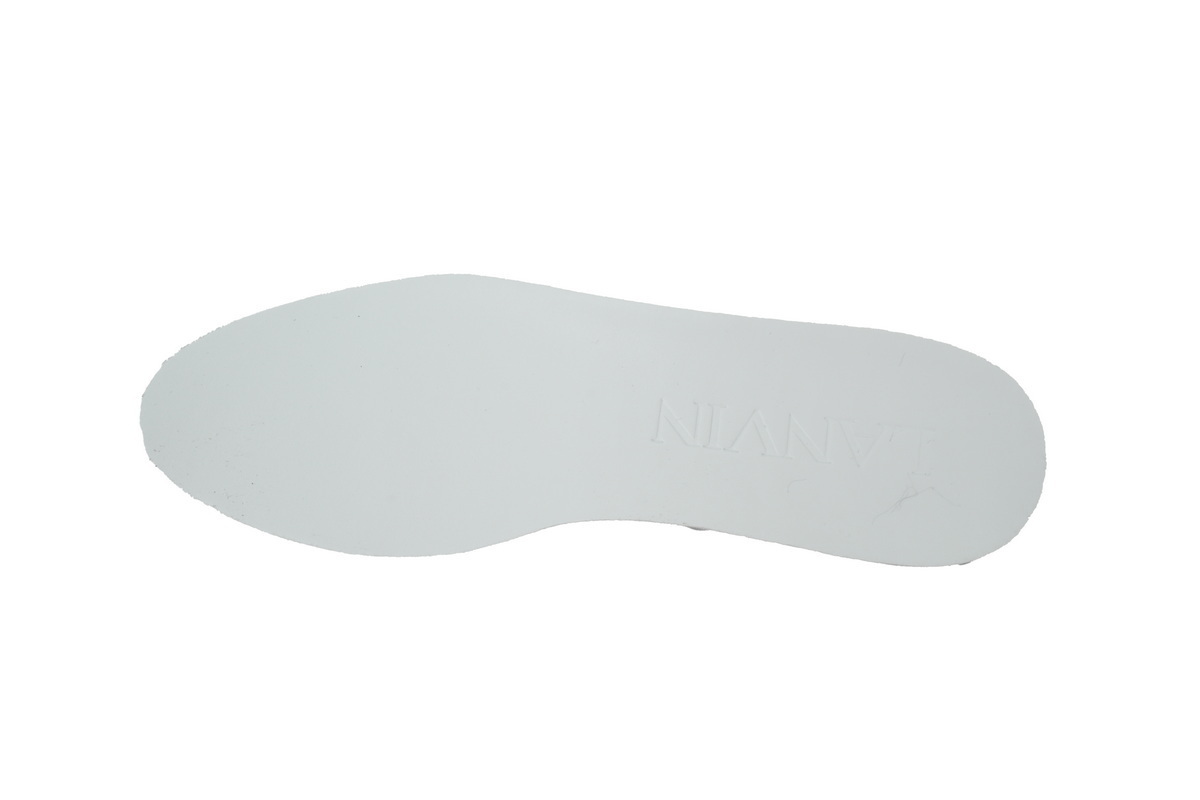 Lanvin Curb Sneakers -White