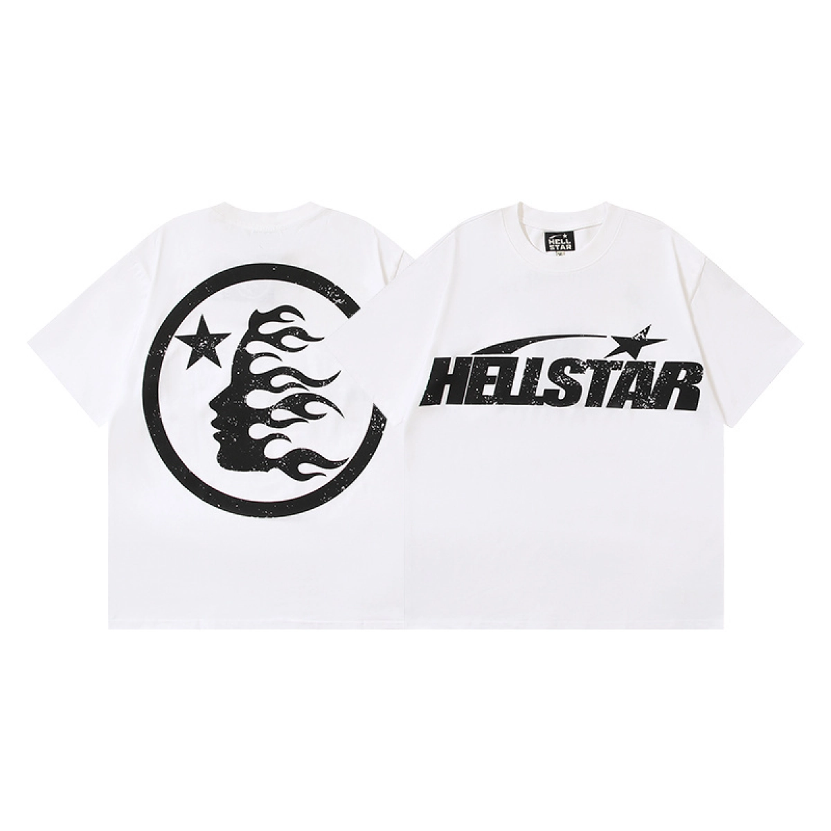 Hellstar T-shirt 503 + Purple Brand Fashion Jeans YZ072452
