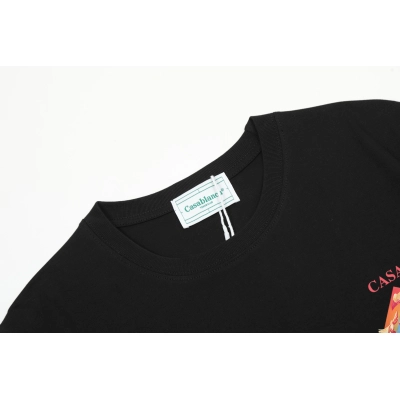 Casblanca T-shirt YL#C01 Black/White 02