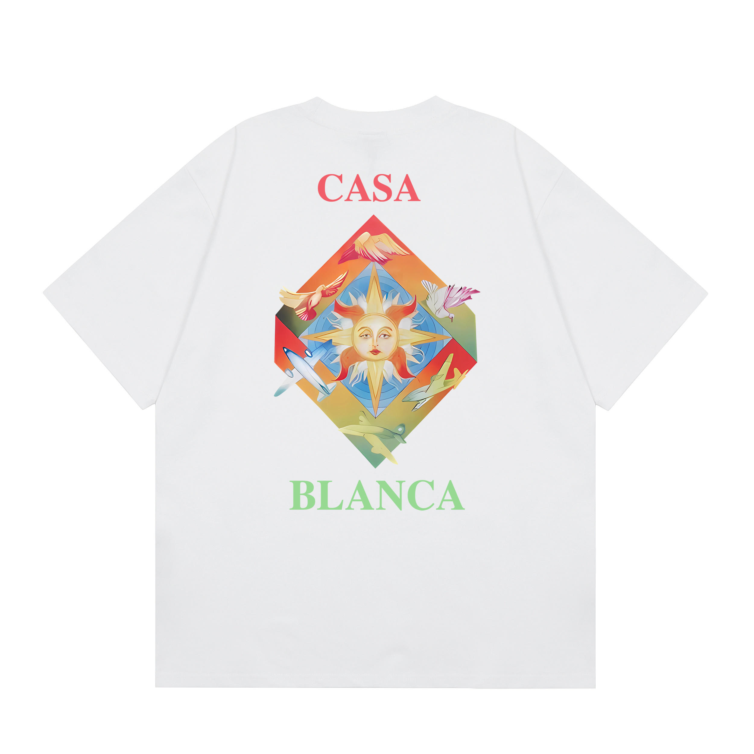 Casblanca T-shirt YL#C01 Black/White