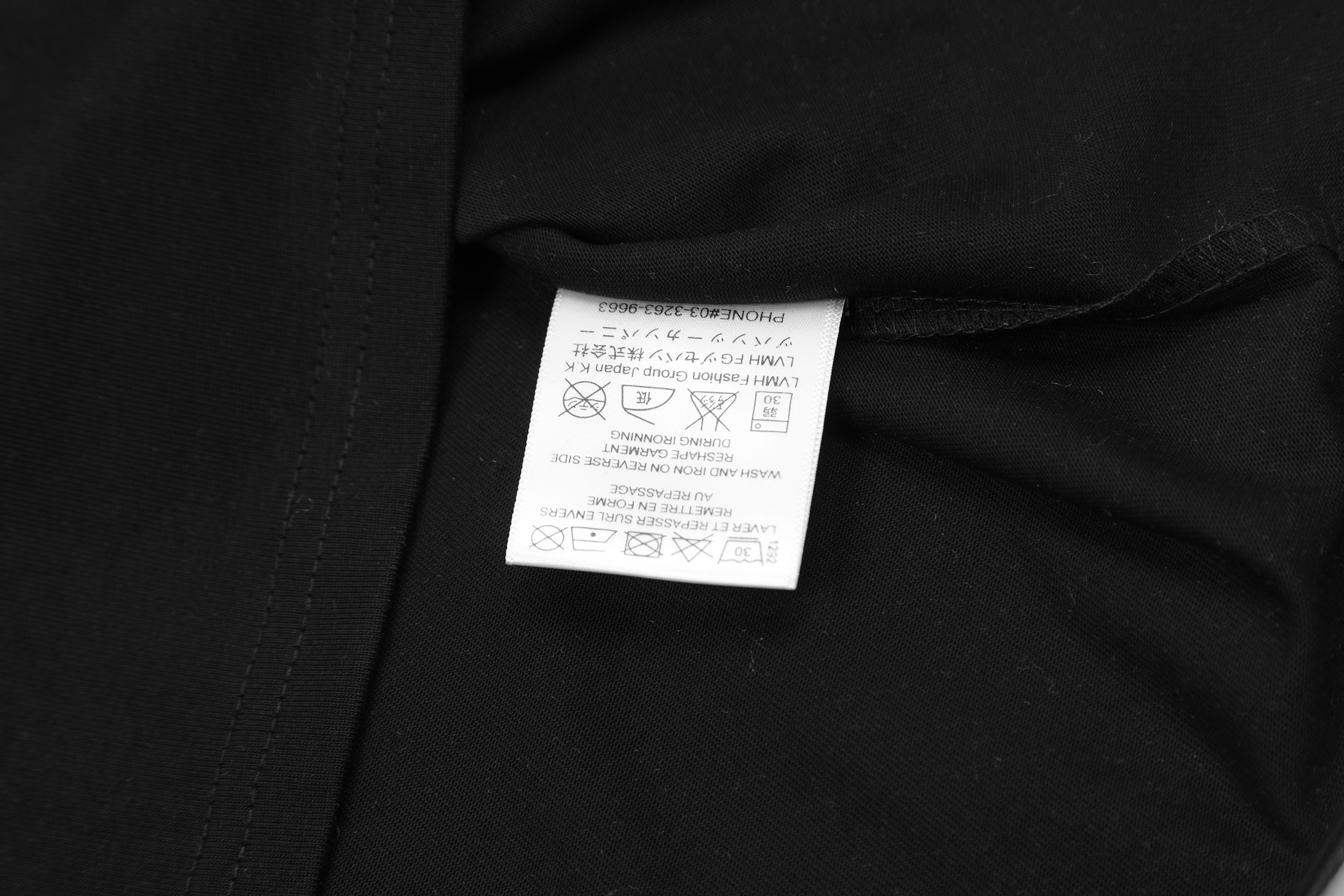 Casblanca T-shirt YL#C01 Black/White