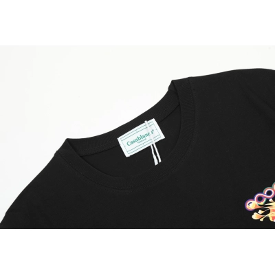 Casblanca T-shirt YL#C03 Black/White 02