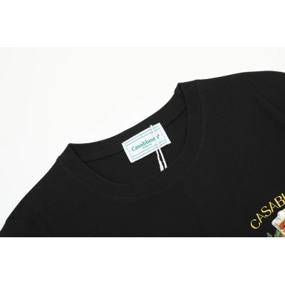 Casblanca T-shirt YL#C04 Black/White 02