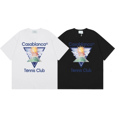 Casblanca T-shirt YL#C06 Black/White 01