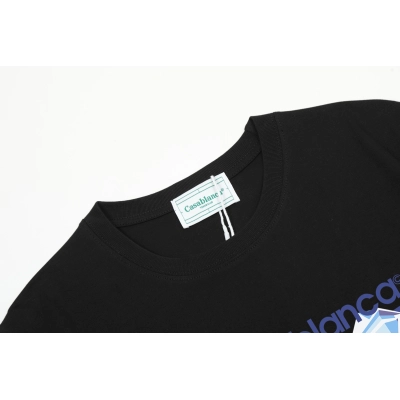 Casblanca T-shirt YL#C07 Black/White 02