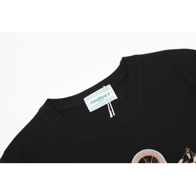 Casblanca T-shirt YL#C09 Black/White 02