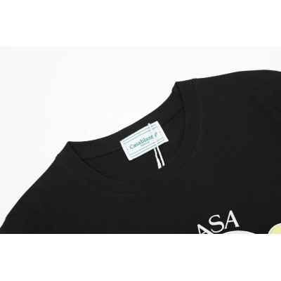 Casblanca T-shirt YL#C16 Black/White 02