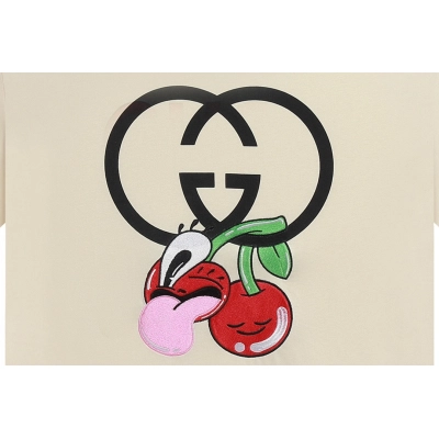 Gucci T-shirt YL#880 Apricot 02