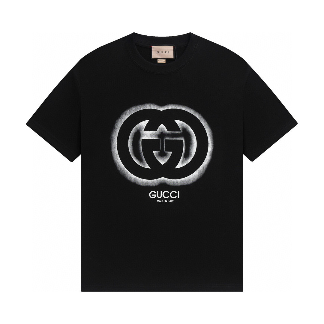 Gucci T-shirt YL#849 Black/White
