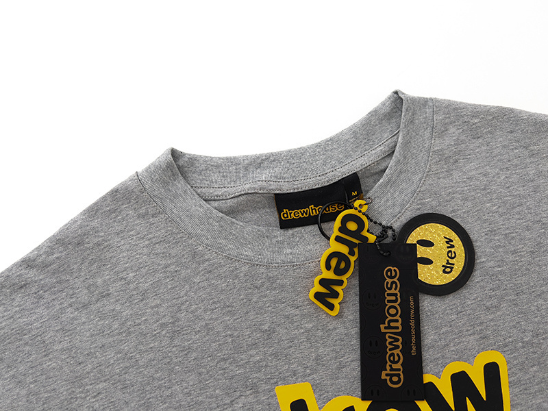 Drew House T-shirt YL#DH8011 Ash Grey