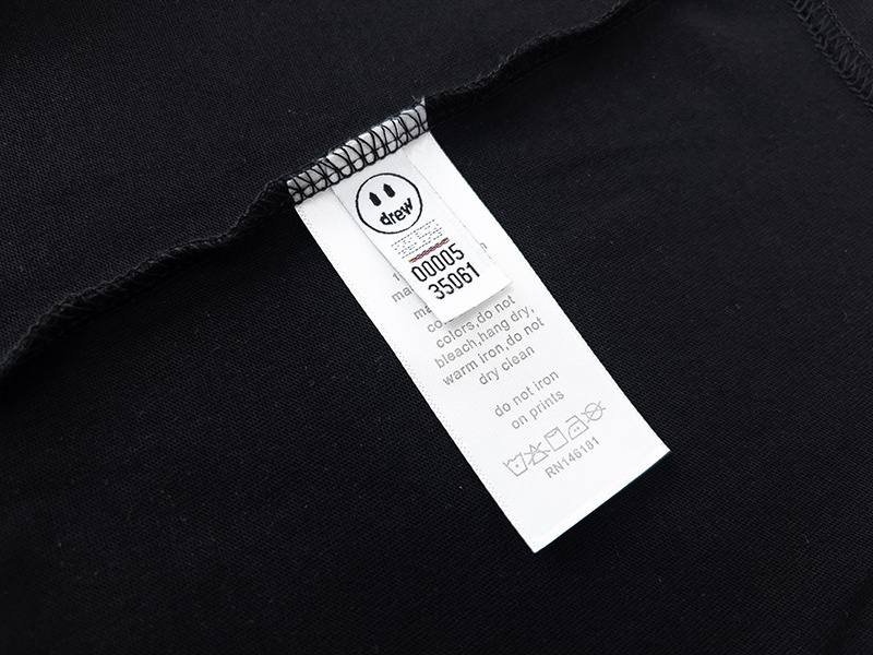 Drew House T-shirt YL#DH8011 Black