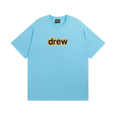 Drew House T-shirt YL#DH8011 Light Blue 01