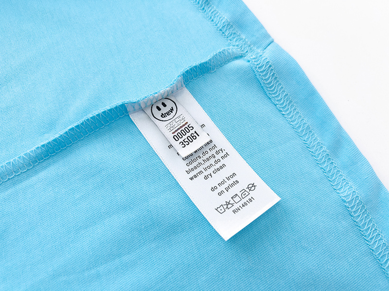 Drew House T-shirt YL#DH8011 Light Blue