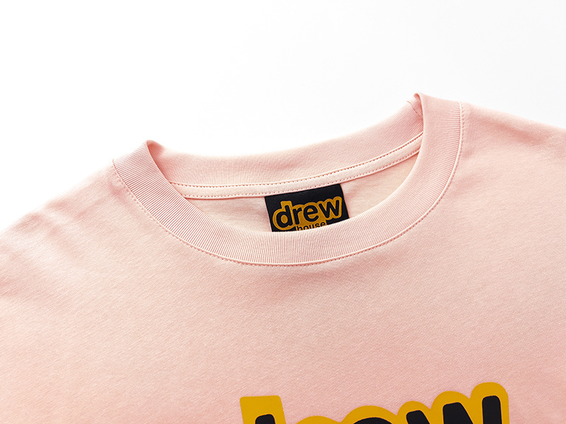Drew House T-shirt YL#DH8011 Light Pink
