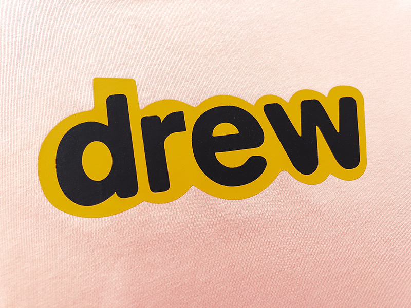 Drew House T-shirt YL#DH8011 Light Pink