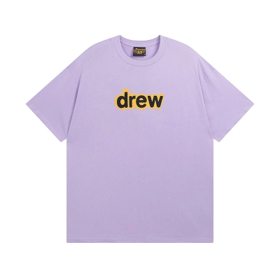 Drew House T-shirt YL#DH8011 Light Purple 01