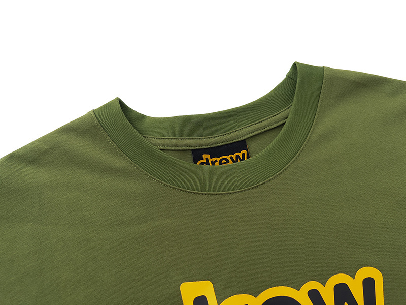 Drew House T-shirt YL#DH8011 Military Green