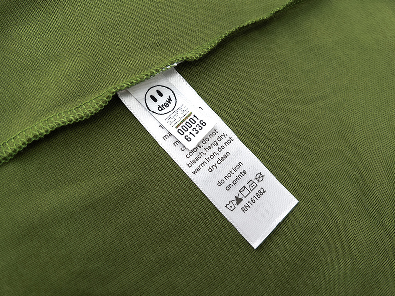 Drew House T-shirt YL#DH8011 Military Green