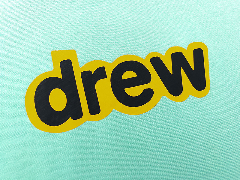 Drew House T-shirt YL#DH8011 Mint Green