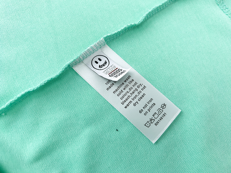 Drew House T-shirt YL#DH8011 Mint Green