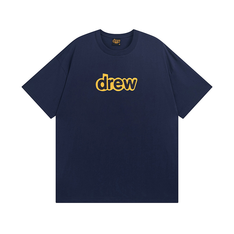 Drew House T-shirt YL#DH8011 Navy Blue