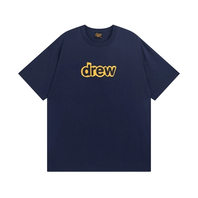 Drew House T-shirt YL#DH8011 Navy Blue 01