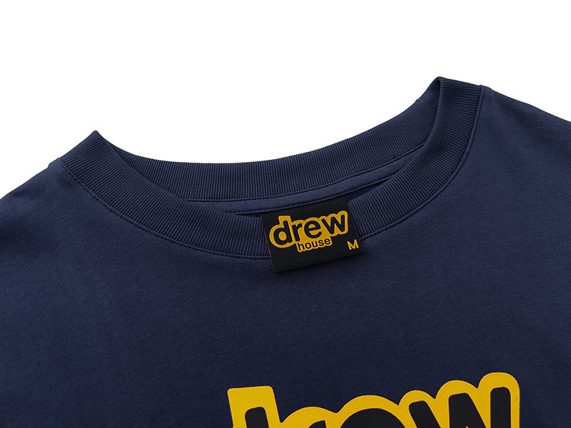 Drew House T-shirt YL#DH8011 Navy Blue
