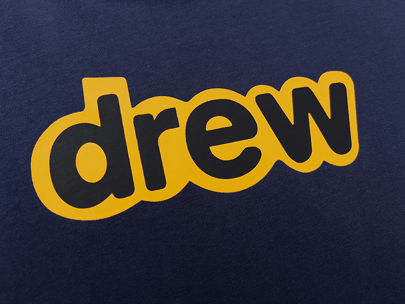 Drew House T-shirt YL#DH8011 Navy Blue