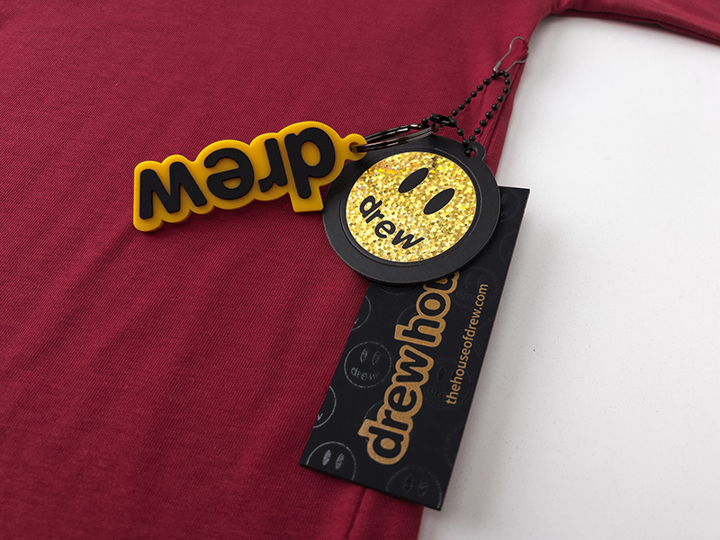 Drew House T-shirt YL#DH8011 Wine Red