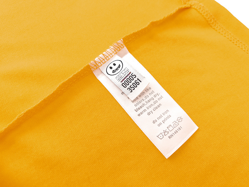 Drew House T-shirt YL#DH8011 Yellow