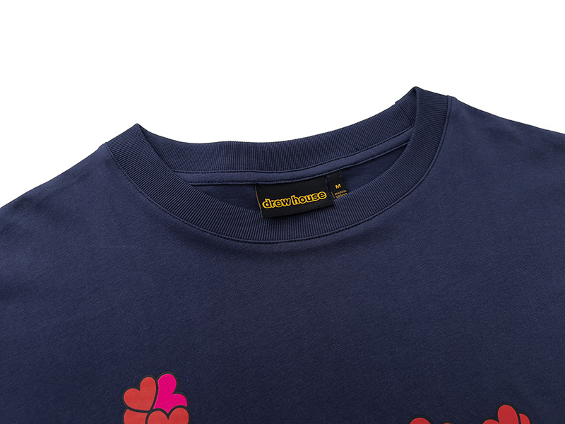Drew House T-shirt YL#DH8012 Navy Blue