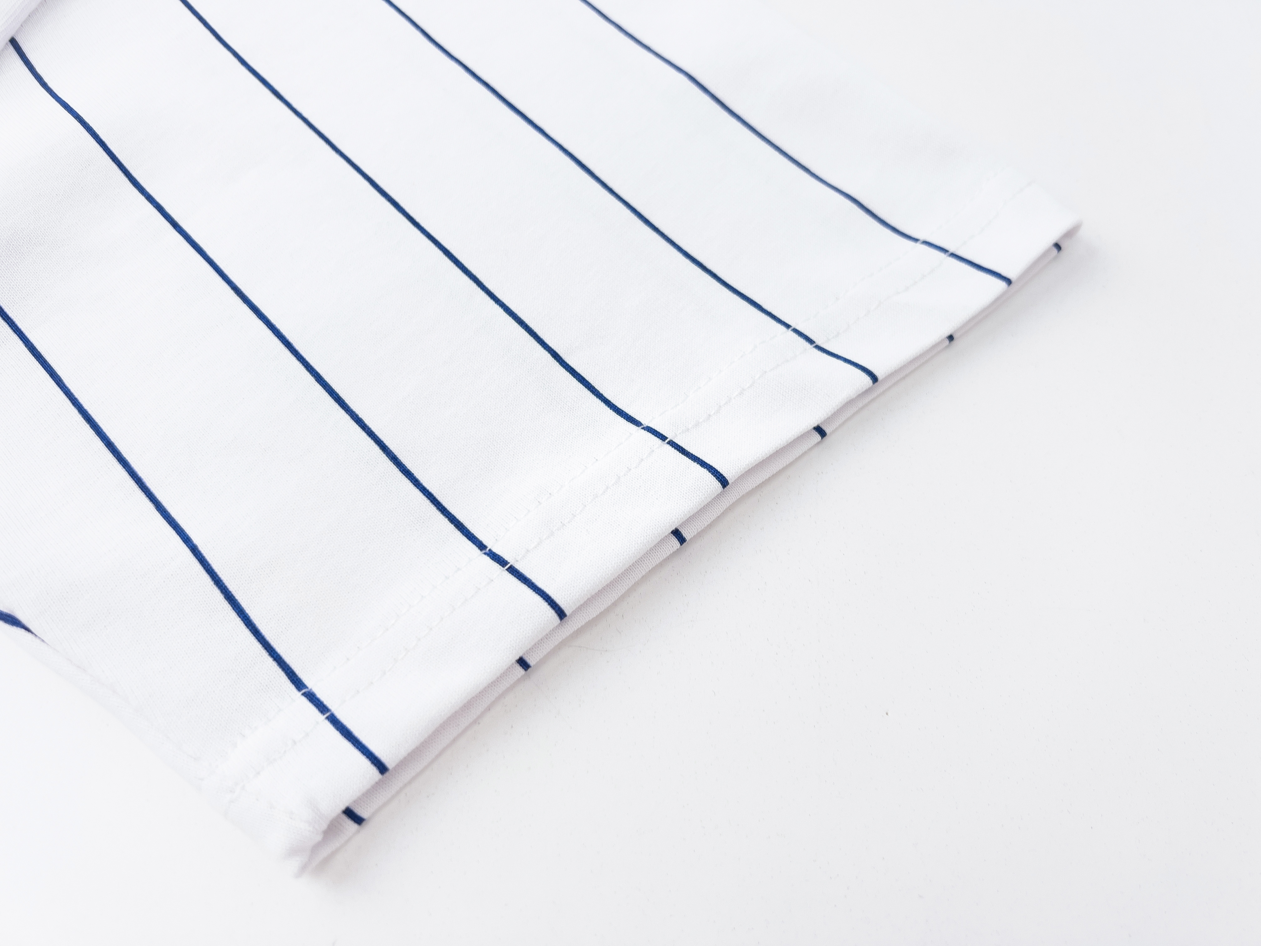 Drew House T-shirt YL#DH8016 Splice White and Blue