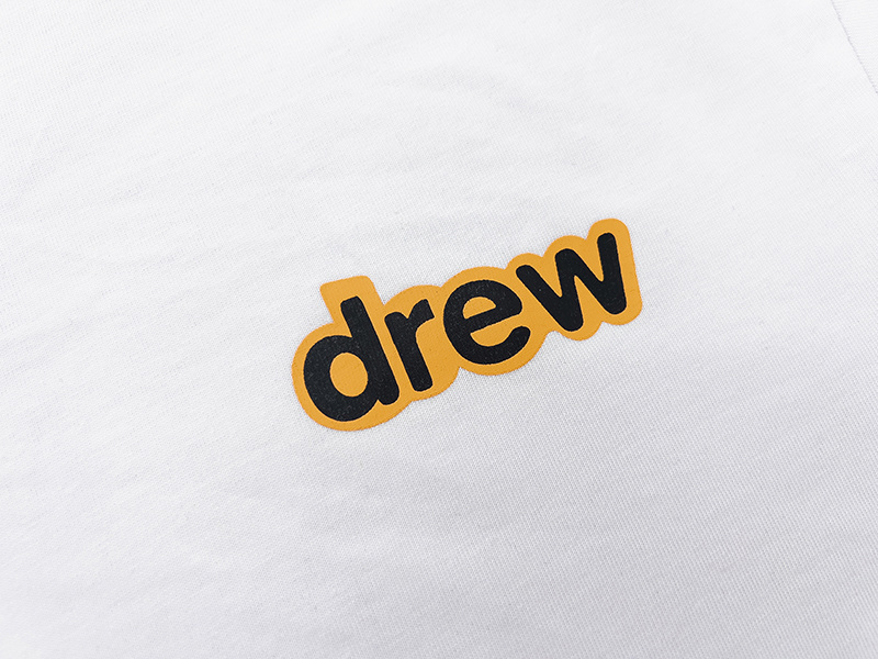 Drew House T-shirt YL#DH8017 Black/White/Pink