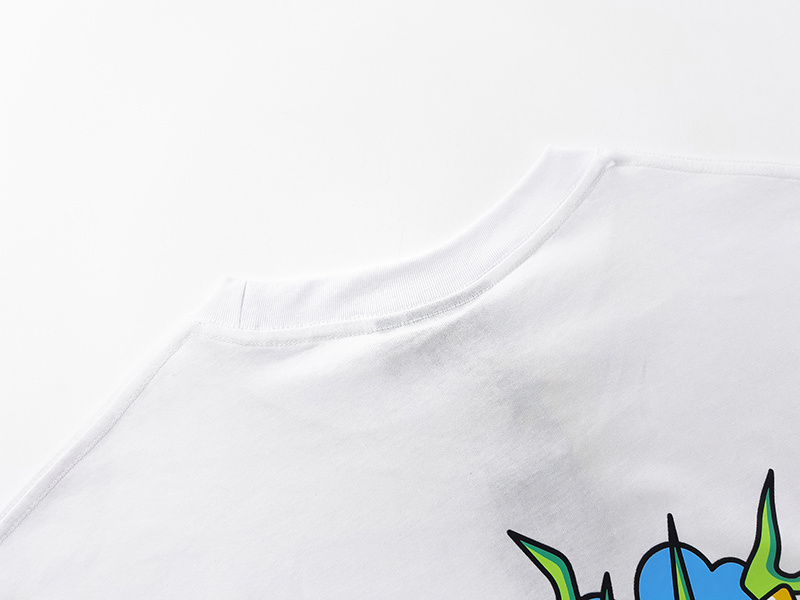 Drew House T-shirt YL#DH8018 Blue/White