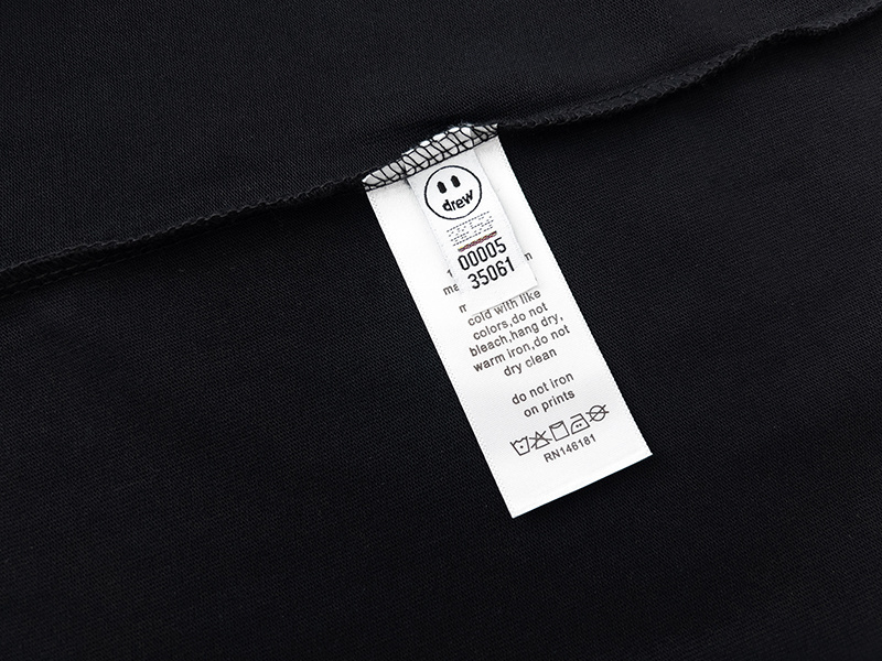 Drew House T-shirt YL#DH8020 Black