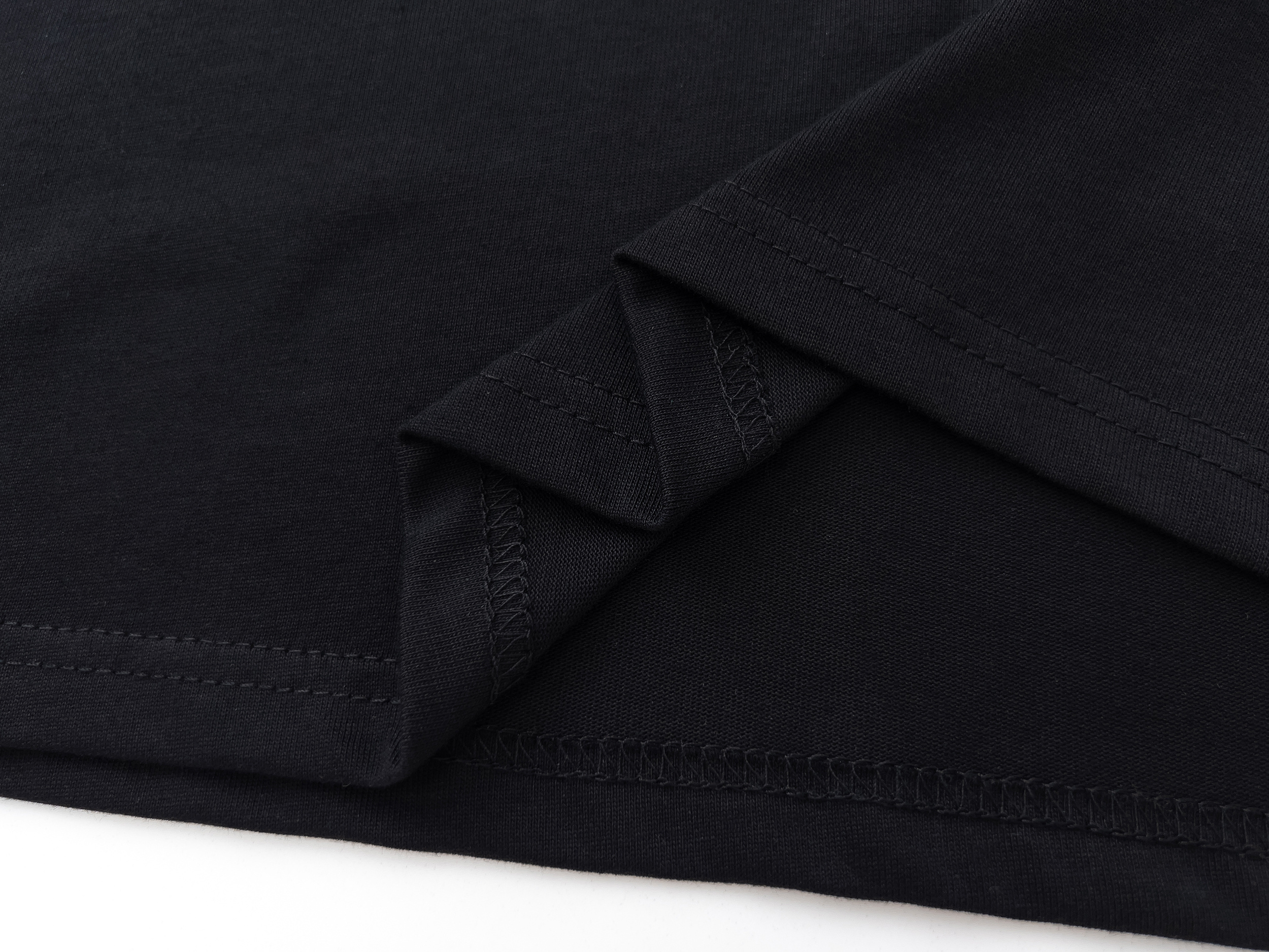 Drew House T-shirt YL#DH8026 Black/White