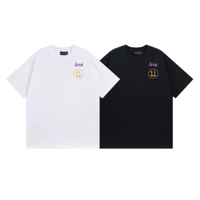 Drew House T-shirt YL#DH8036 Black/White 01