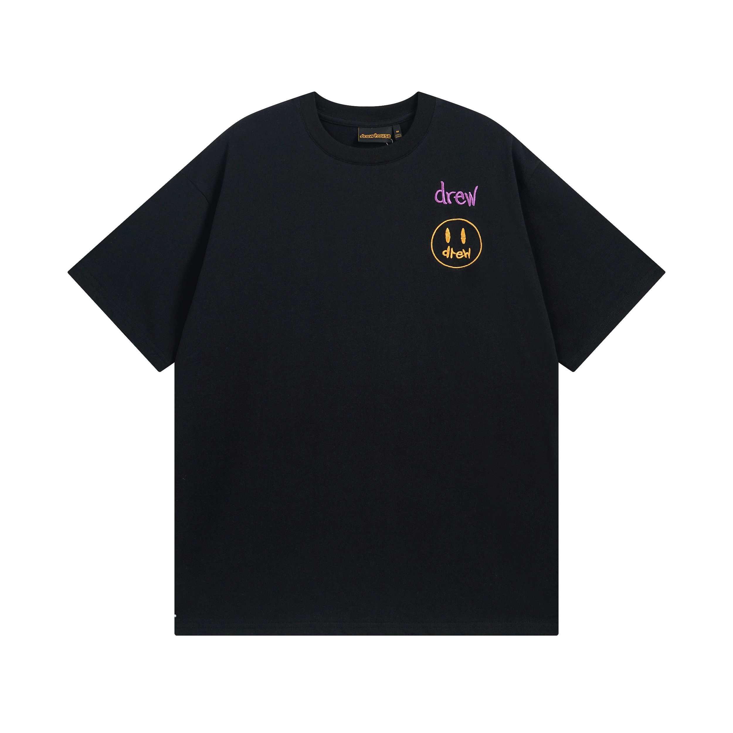 Drew House T-shirt YL#DH8036 Black/White