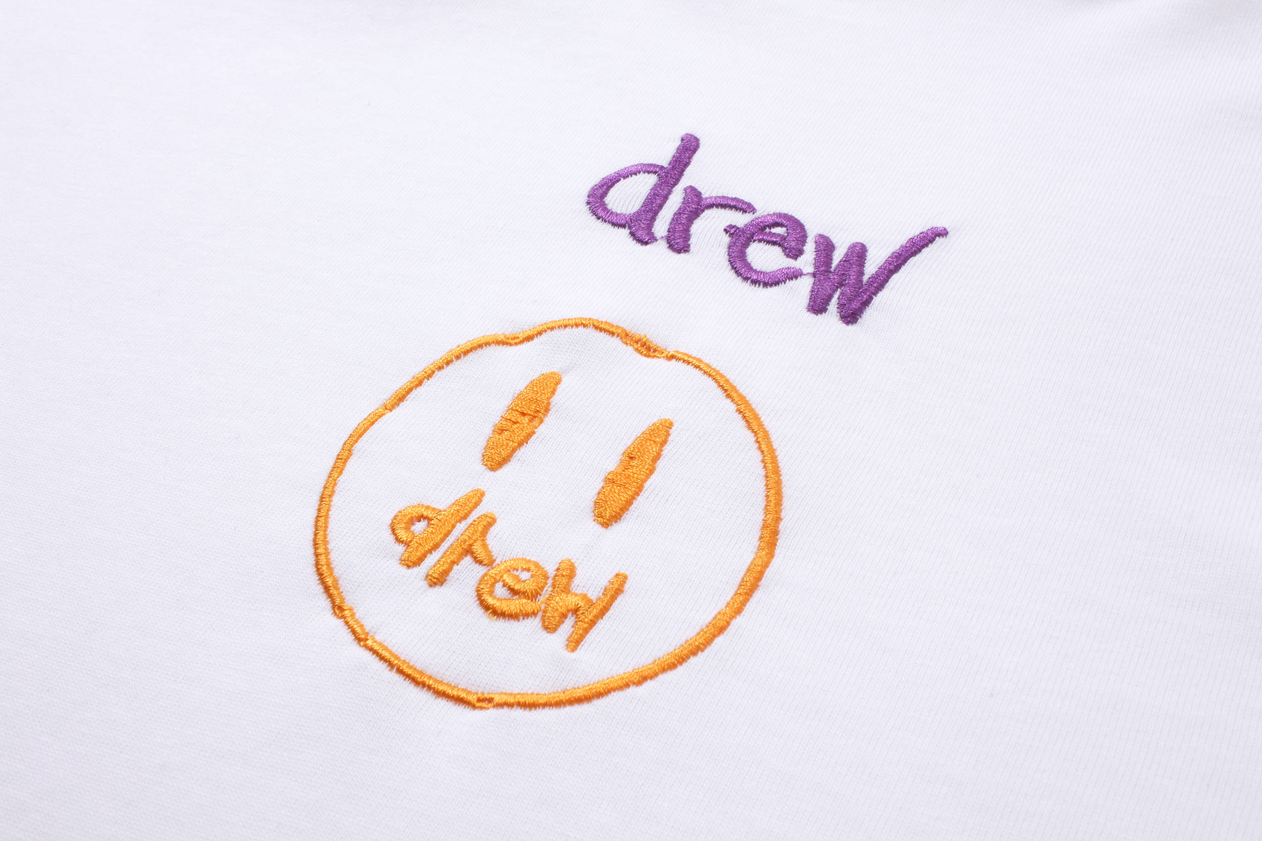 Drew House T-shirt YL#DH8036 Black/White