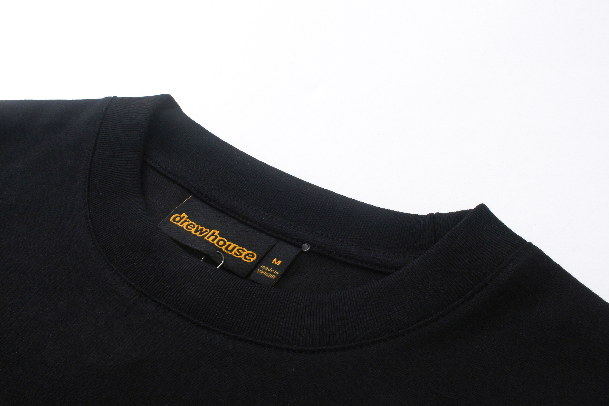 Drew House T-shirt YL#DH8041 Black/White