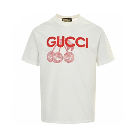 Gucci Cherry Graphic YL#890 White