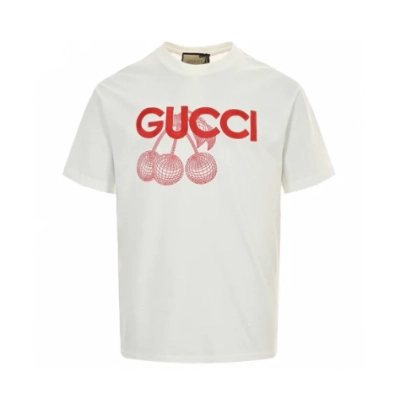 Gucci Cherry Graphic YL#890 White 01