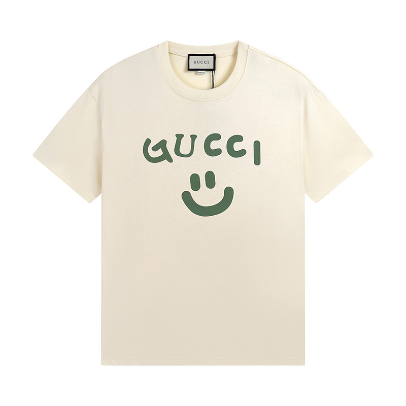 Gucci T-shirt YL#503 Black/Apricot