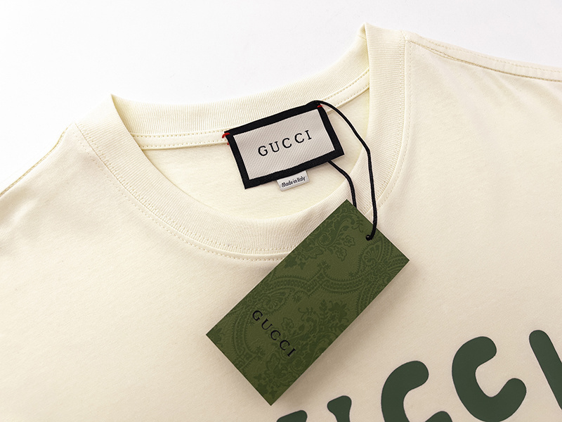 Gucci T-shirt YL#503 Black/Apricot