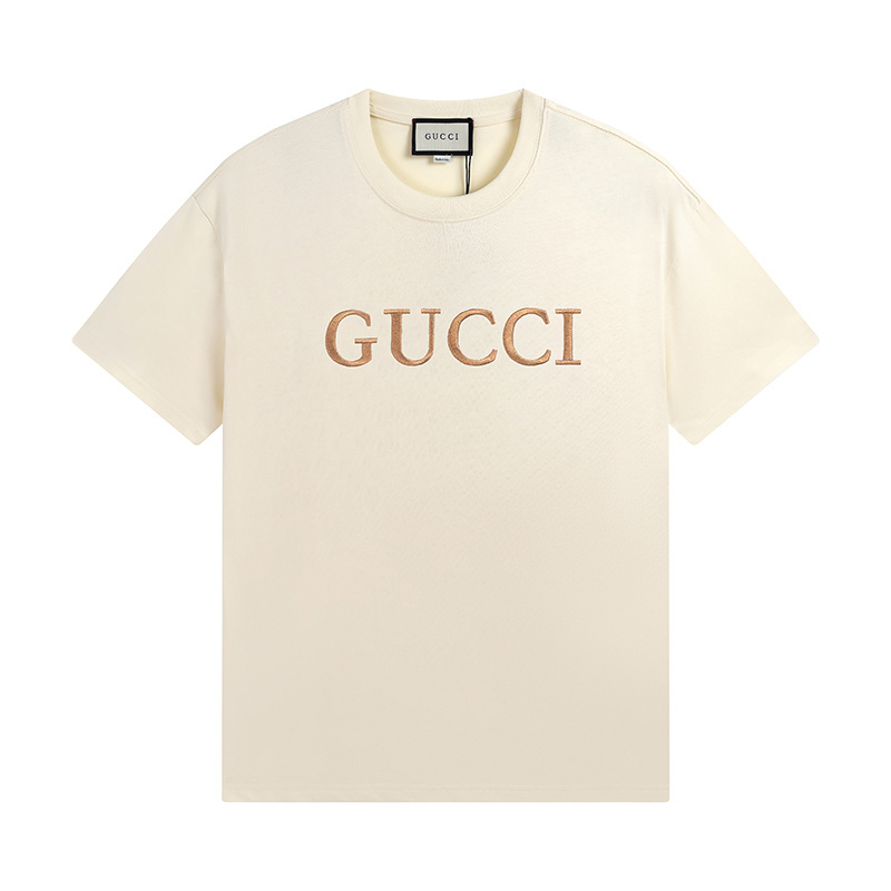 Gucci T-shirt YL#508 Black/Apricot