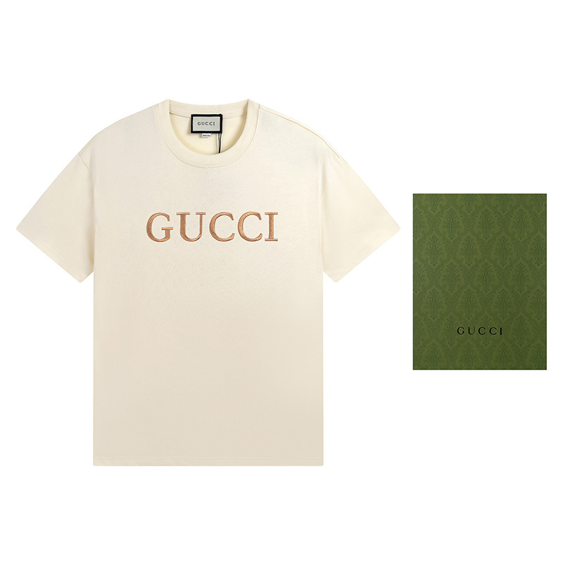 Gucci T-shirt YL#508 Black/Apricot