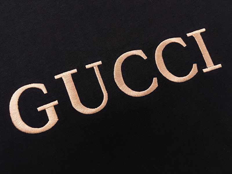 Gucci T-shirt YL#508 Black/Apricot