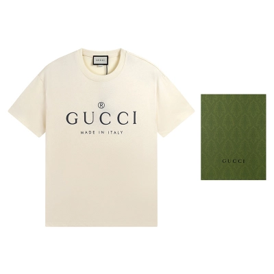 Gucci T-shirt YL#520 Black/Apricot 02