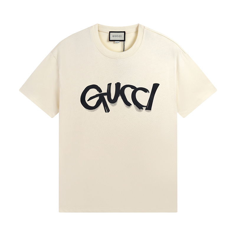 Gucci T-shirt YL#523A Grey/Apricot